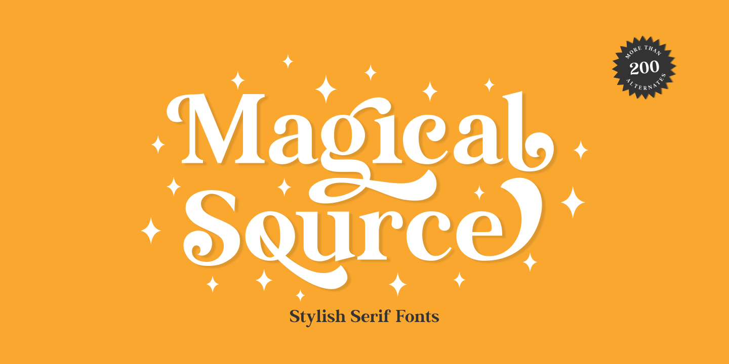 Magical Source Font preview